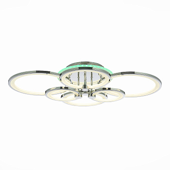 Светильник потолочный Хром/Белый LED 1*168Вт RGB 8Вт 3000-6000К SLE200312-06RGB EVOLED