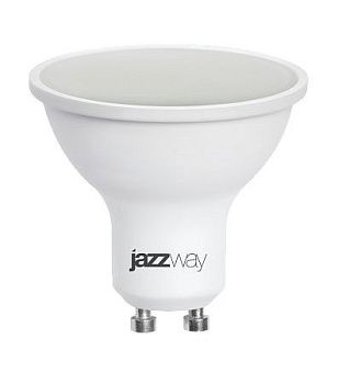 Jazzway MR16 GU10 220V 7W(540lm) 4000K 4K диммир. матов. 55x50 PLED-DIM .5013957