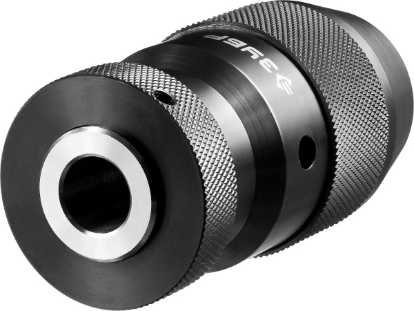 Патрон для станков, Профессионал 29086-16, В16мм, посадка на конус Морзе, высокоточный, быстрозажимной, D=0-16мм ЗУБР