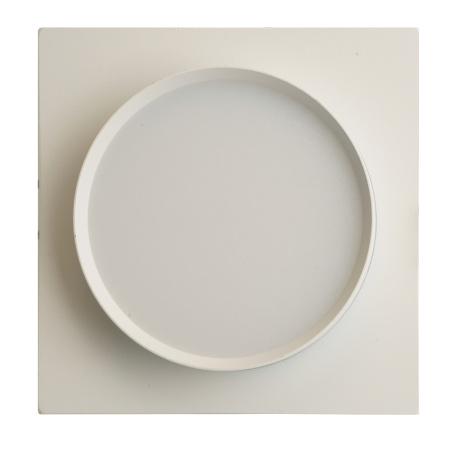 Светильник потолочный встраиваемый, 15W 230V GX53, белый, квадрат, без лампы, DL506 Feron