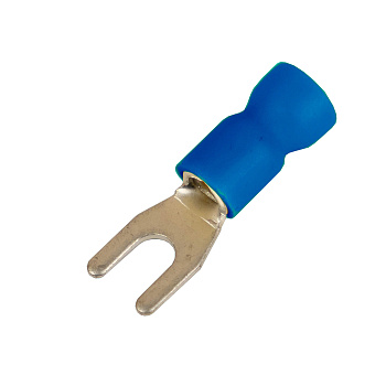 Наконечник вилочный с изолир.фланцем ПВХ, легкий ввод жилы, 1,5-2,5 кв.мм М3 (д.3,2 мм) (НВИ) DKC