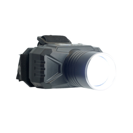 Фонарь налобный c аккумулятором 20W 2500mAh IP44 USB type-C, Алюминий, TH2314 Feron