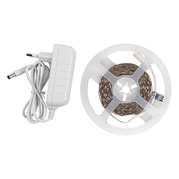Лента светодиодная GLS-5050-30-7.2-12-IP20-PRO-3-5-KIT готовый комплект 5м с адаптером General