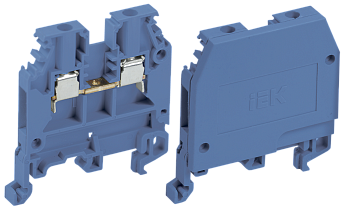 Зажим наборный ЗНИ-2,5мм2 (JXB24А) синий IEK