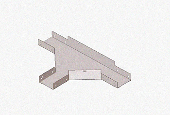 Лоток тройниковый глухой ОТГ 600х60 УХЛ1, горячее цинкование, S1,5