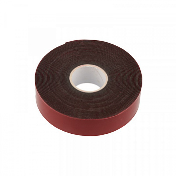 Скотч двусторонний, красного цвета на серой основе, 20мм, 5метров REXANT