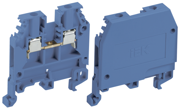 Зажим наборный ЗНИ-2,5мм2 (JXB24А) синий IEK