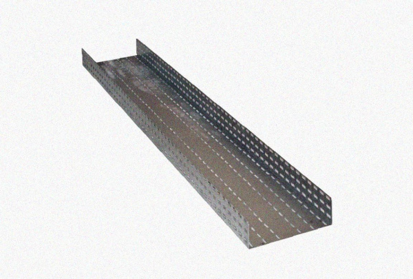 Лоток перфорированный ЛМ 100х65х2000 УТ1,5, оцинкованный лист S0,8