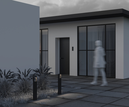 Ландшафтный светильник 7Вт 3000К Графит IP54 Track O461FL-L7GF3K1 Outdoor Maytoni