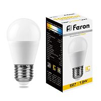 Лампа светодиодная Feron LB-950 Шарик E27 13W 2700K