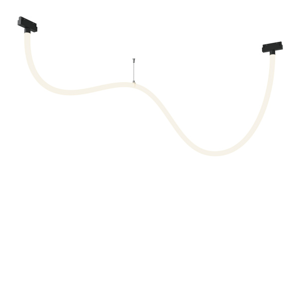 Трековый подвесной светильник LED 50Вт Черный IP20 Magnetic track system Exility TR101-2-50W4K-B Technical Maytoni Трековый подвесной светильник LED 50Вт Черный IP20 Magnetic track system Exility TR101-2-50W4K-B Technical Maytoni