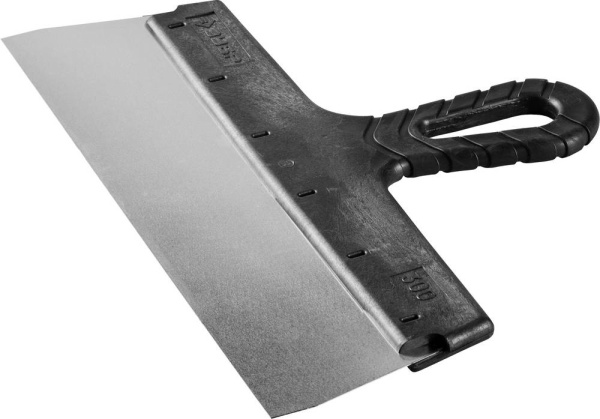 Шпатель "Мастер" ФАСАДНЫЙ нержавеющее полотно, 300мм ЗУБР