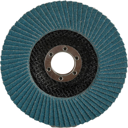 Круг лепестковый торцевой циркониевый, 125мм, тип КЛТ 1, P60 Цирконий ЗУБР