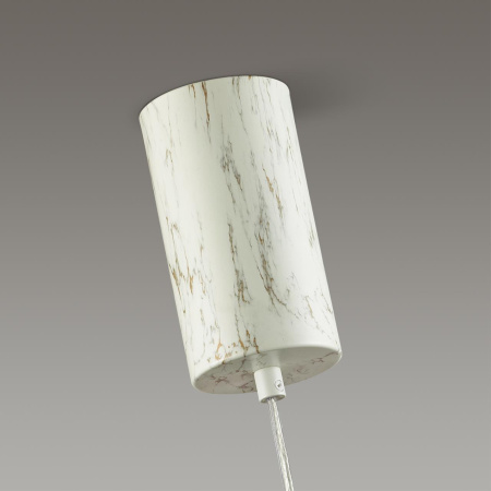 Натяжной торшер с выкл.E14 2*40W JUNGLE золотистый/белый/стекло ODEON LIGHT