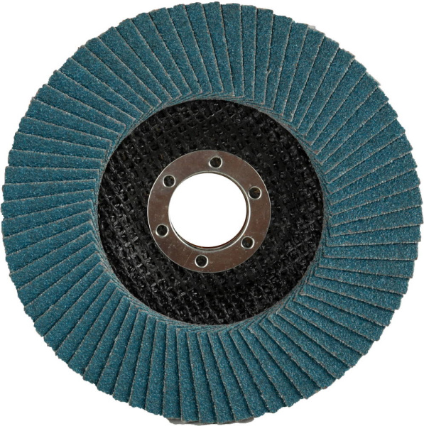 Круг лепестковый торцевой циркониевый, 125мм, тип КЛТ 1, P60 Цирконий ЗУБР