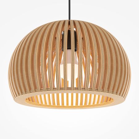 Подвесной светильник 1*E27 40Вт Черный IP20 Roots MOD195PL-01W Maytoni