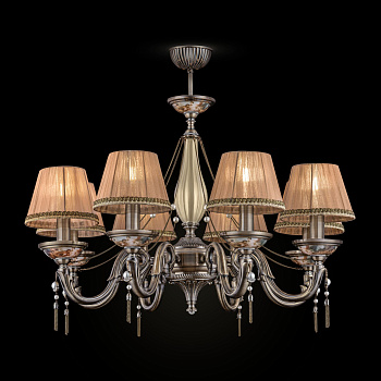 Люстра 8*E14 40Вт Бронза IP20 Demitas RC024-PL-08-R Maytoni