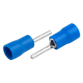 Наконечник НкИш (круглый штыревой) GNPI-2-22 Синий, 100 штук General