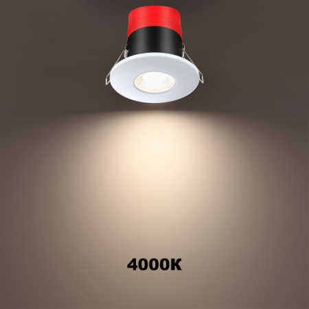 Св-к встр.св/д димм.,смена цв.темп.IP65 LED 3000К/4000К/5000К 8W 220V белый REGEN NOVOTECH