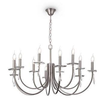 Люстра 12*E14 40Вт Никель IP20 Forte FR1006PL-12N Freya
