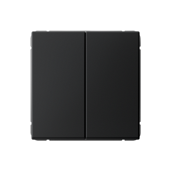 ARTGALLERY 2-клавишный ВЫКЛЮЧАТЕЛЬ КНОПОЧНЫЙ, сх.2, 10А, механизм, КАРБОН Systeme Electric