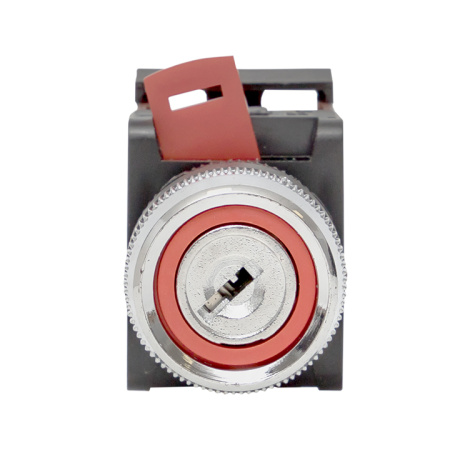 Переключатель АKS-22 черный c замком NO+NC PROxima EKF