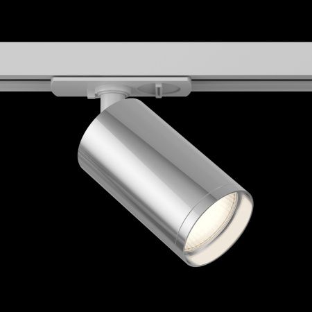 Светильник трековый 1*GU10 10Вт Белый и Хром IP20 Focus S TR020-1-GU10-WCH Technical