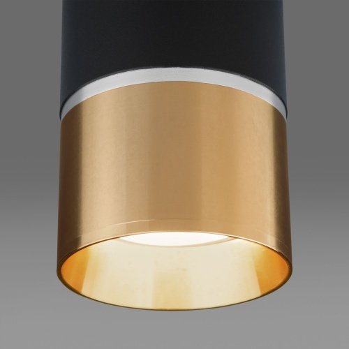 Накладной акцентный светильник 1*GU10 золотой, черный IP20 (a047729) Elektrostandard фото 4