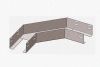 Лоток угловой перфорированный КГ 150х50-90 УТ1,5 поворот на 90, горячее цинкование, S1,5
