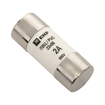 Плавкая вставка цилиндрическая ПВЦ (22х58) 2А PROxima EKF