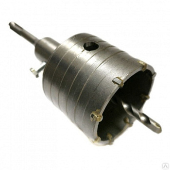 Коронка по бетону М22х68мм в сборе SDS Plus 