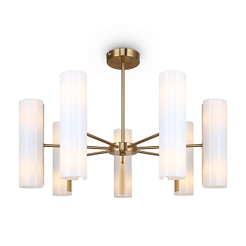 Потолочный светильник 14*E14 40Вт Латунь IP20 Fiore FR5368CL-14BS Freya