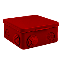 Коробка распределительная огнестойкая (100х100х50) 2 двойных кк/6 мм²/8 вводов IP54 PROxima EKF