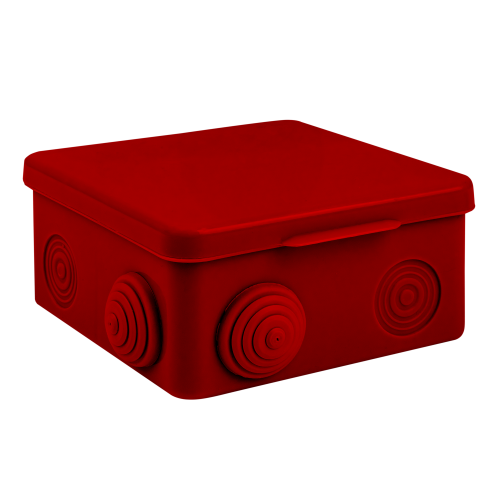 Коробка распределительная огнестойкая (100х100х50) 2 двойных кк/6 мм²/8 вводов IP54 PROxima EKF