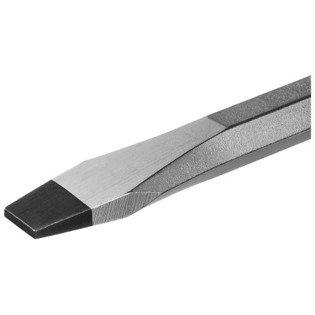 Отвертка ударная, сквозной Cr-V стержень, SL5 x 75 мм, усилитель под ключ, магнитный наконечник, двухкомп. рукоятка, Профессионал, "УДАРНИК" ЗУБР