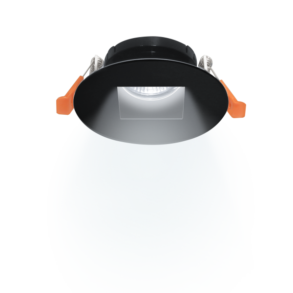 Светильник встраиваемый Artin 40W GU5.3 черный IP20  Ritter