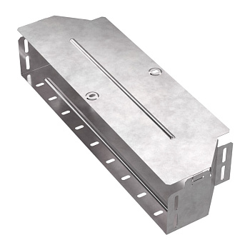 Переходник симметричный с крышкой Стандарт 500х400х100 Промрукав