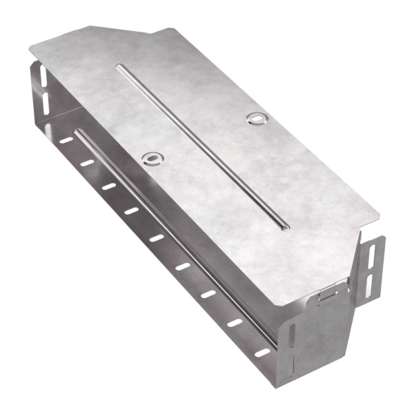 Переходник симметричный с крышкой Стандарт 500х400х100 Промрукав Переходник симметричный с крышкой Стандарт 500х400х100 Промрукав