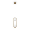 Подвесной светильник 2*G9 25Вт Латунь IP20 Ring MOD013PL-02BS1 Maytoni