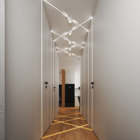 Светодиодный светильник 9Вт 4000К белый IP54 TECHNO (a049994) Elektrostandard