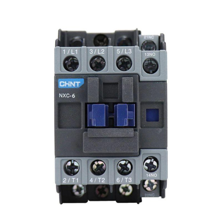 Контактор NXC-06 24AC 1НО+1НЗ 50/60Гц (R) CHINT