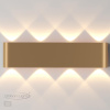 Настенный св-к LED 3000K 8W 220V MAGNUM золотистый/металл ODEON LIGHT