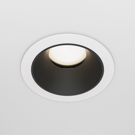 Встраиваемый светильник 1*GU10 10Вт Бело-черный IP20 Downlight DL051-U-1WB Technical Maytoni