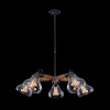 Люстра 5*E27 60Вт Черный IP20 Lorenza FR4171-PL-05-B Freya