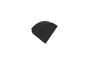 Donel Боковая глухая заглушка для профиля DN18503 Цвет:черный,Серия:DN8ALE