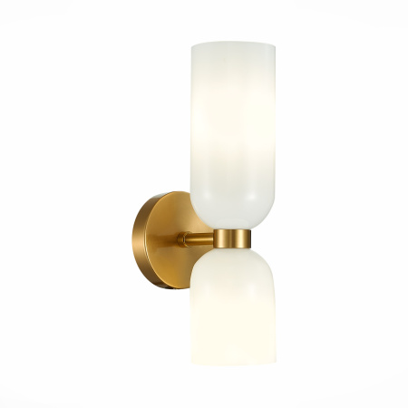 Бра Золотистый/Белый E14 2*40Вт SL1180.201.02 ST LUCE