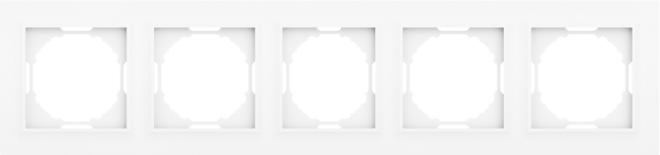 Donel A07 Wave глянцевый белый рамка 5-я, серия DB