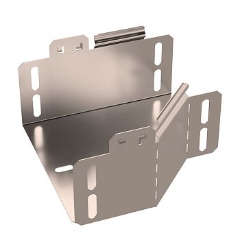 Переходник левый Стандарт INOX (AISI 409) 150х100х80 Промрукав