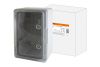 Щит пластиковый ЩМП-0-4, прозр., крышка ABS, IP65, -45 до +75 С, навесной, (400x300x220) TDM