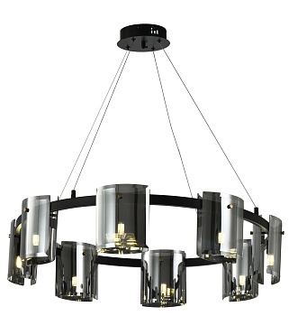 Светильник подвесной RONY ZRS.1209.08 80Вт G9 IP20 Антрацит Zortes